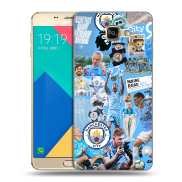 Силиконовый чехол на Samsung Galaxy A9 с принтом Man City Манчестер Сити Силиконовый чехол на Samsung Galaxy A9 с принтом Man City Манчестер Сити