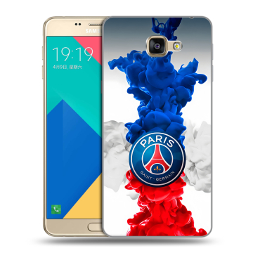 Силиконовый чехол на Samsung Galaxy A9 с принтом PSG ПСЖ Силиконовый чехол на Samsung Galaxy A9 с принтом PSG ПСЖ