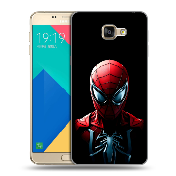 Силиконовый чехол на Samsung Galaxy A9 с принтом Spiderman Человек паук Силиконовый чехол на Samsung Galaxy A9 с принтом Spiderman Человек паук