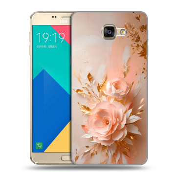 Силиконовый чехол на Samsung Galaxy A9 с принтом женский Силиконовый чехол на Samsung Galaxy A9 с принтом женский