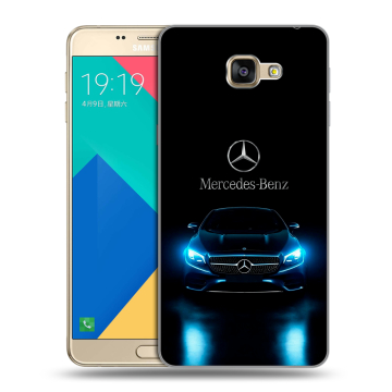 Силиконовый чехол на Samsung Galaxy A9 с принтом Mercedes Мерседес Силиконовый чехол на Samsung Galaxy A9 с принтом Mercedes Мерседес