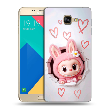 Силиконовый чехол на Samsung Galaxy A9 с принтом Labubu Лабубу Силиконовый чехол на Samsung Galaxy A9 с принтом Labubu Лабубу