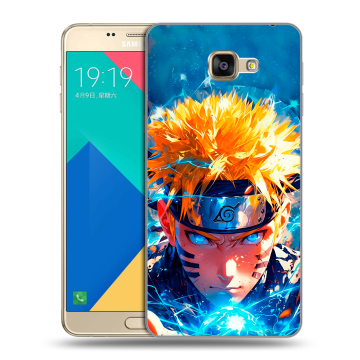 Силиконовый чехол на Samsung Galaxy A9 с принтом Аниме Наруто Naruto
