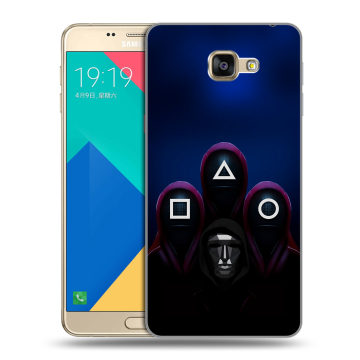 Силиконовый чехол на Samsung Galaxy A9 с принтом Игра Кальмара Силиконовый чехол на Samsung Galaxy A9 с принтом Игра Кальмара