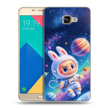 Силиконовый чехол на Samsung Galaxy A9 с принтом Labubu Лабубу Силиконовый чехол на Samsung Galaxy A9 с принтом Labubu Лабубу