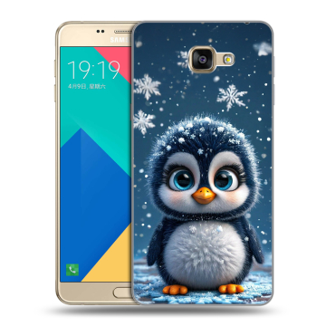Силиконовый чехол на Samsung Galaxy A9 с принтом Новый год Силиконовый чехол на Samsung Galaxy A9 с принтом Новый год