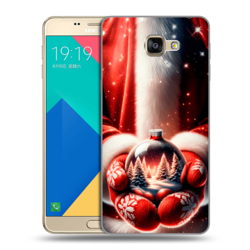 Силиконовый чехол на Samsung Galaxy A9 с принтом Новый год Силиконовый чехол на Samsung Galaxy A9 с принтом Новый год