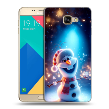 Силиконовый чехол на Samsung Galaxy A9 с принтом Новый год Силиконовый чехол на Samsung Galaxy A9 с принтом Новый год