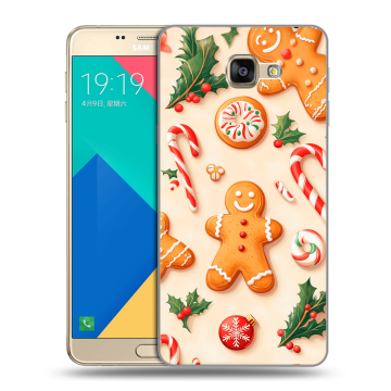 Силиконовый чехол на Samsung Galaxy A9 с принтом Новый год Силиконовый чехол на Samsung Galaxy A9 с принтом Новый год