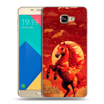 Силиконовый чехол на Samsung Galaxy A9 с принтом Новый год Силиконовый чехол на Samsung Galaxy A9 с принтом Новый год
