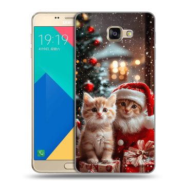 Силиконовый чехол на Samsung Galaxy A9 с принтом Новый год Силиконовый чехол на Samsung Galaxy A9 с принтом Новый год
