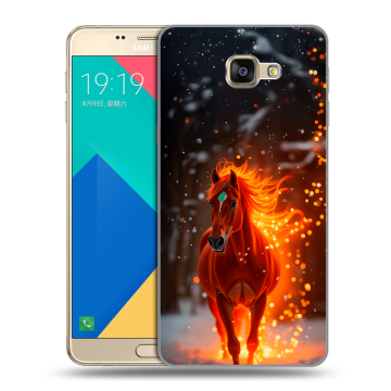 Силиконовый чехол на Samsung Galaxy A9 с принтом Новый год Силиконовый чехол на Samsung Galaxy A9 с принтом Новый год