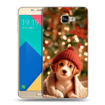 Силиконовый чехол на Samsung Galaxy A9 с принтом Новый год Силиконовый чехол на Samsung Galaxy A9 с принтом Новый год