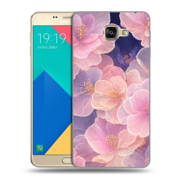 Силиконовый чехол на Samsung Galaxy A9 с принтом женский Силиконовый чехол на Samsung Galaxy A9 с принтом женский
