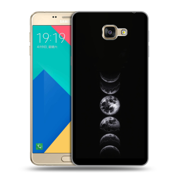 Силиконовый чехол на Samsung Galaxy A9 с принтом женский