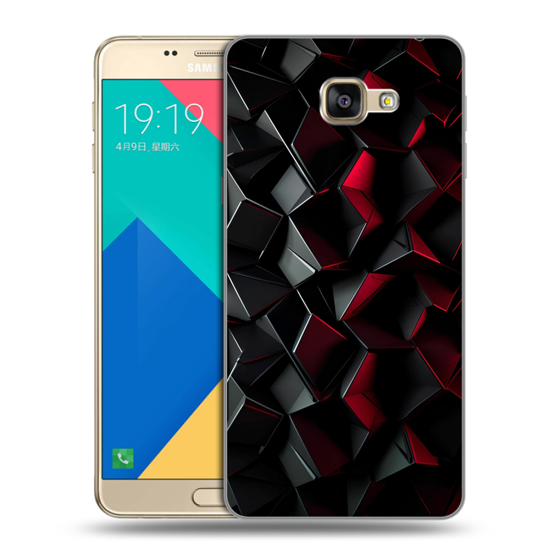 Силиконовый чехол на Samsung Galaxy A9 с принтом Абстракция Силиконовый чехол на Samsung Galaxy A9 с принтом Абстракция