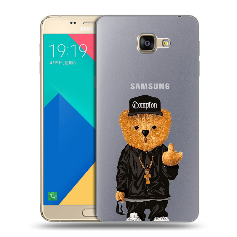 Силиконовый чехол на Samsung Galaxy A9 с принтом Плюшевый медведь Силиконовый чехол на Samsung Galaxy A9 с принтом Плюшевый медведь