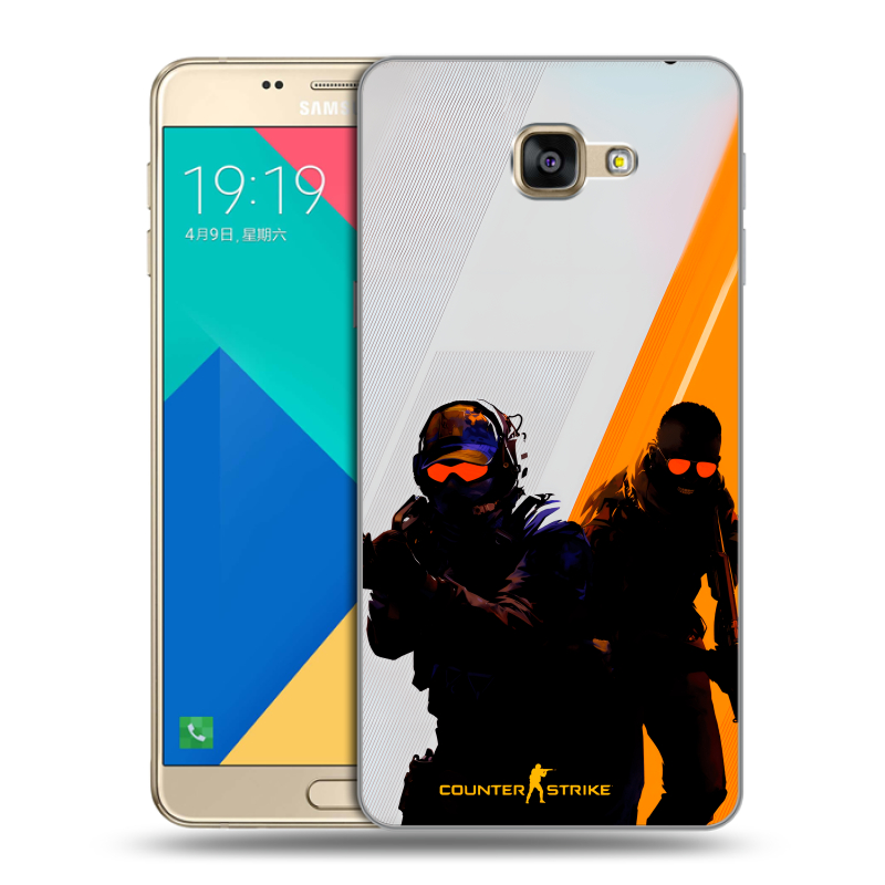 Силиконовый чехол на Samsung Galaxy A9 с принтом Контер страйк Counter strike Силиконовый чехол на Samsung Galaxy A9 с принтом Контер страйк Counter strike