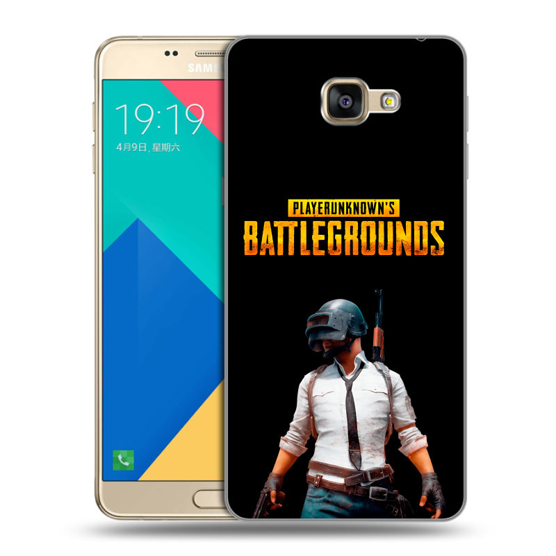 Силиконовый чехол на Samsung Galaxy A9 с принтом PUGB ПАГБ Силиконовый чехол на Samsung Galaxy A9 с принтом PUGB ПАГБ