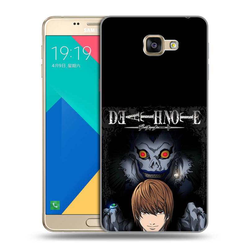 Силиконовый чехол на Samsung Galaxy A9 с принтом Death note Тетрадь смерти Силиконовый чехол на Samsung Galaxy A9 с принтом Death note Тетрадь смерти