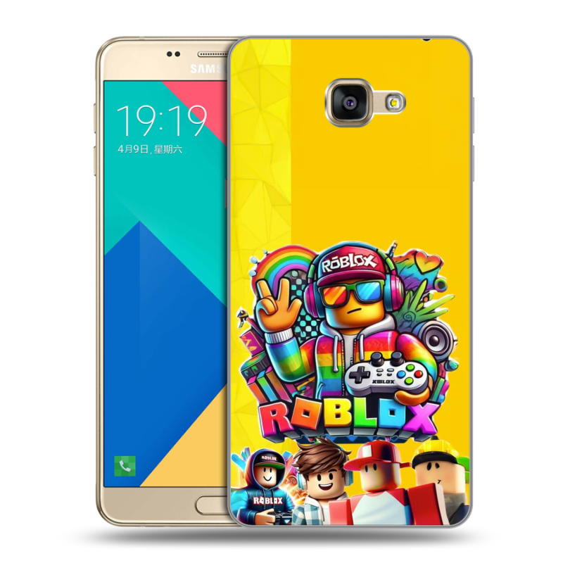 Силиконовый чехол на Samsung Galaxy A9 с принтом Roblox Роблокс Силиконовый чехол на Samsung Galaxy A9 с принтом Roblox Роблокс