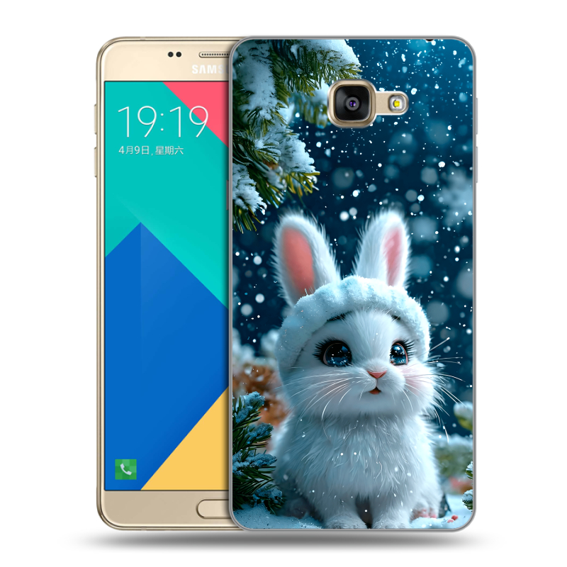 Силиконовый чехол на Samsung Galaxy A9 с принтом Новый год Силиконовый чехол на Samsung Galaxy A9 с принтом Новый год