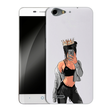 Силиконовый чехол на ZTE Blade L4 с принтом Женские принты Силиконовый чехол на ZTE Blade L4 с принтом Женские принты