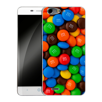 Силиконовый чехол на ZTE Blade L4 с принтом Конфеты Силиконовый чехол на ZTE Blade L4 с принтом Конфеты