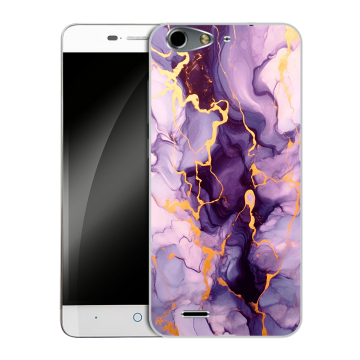Силиконовый чехол на ZTE Blade L4 с принтом Мрамор