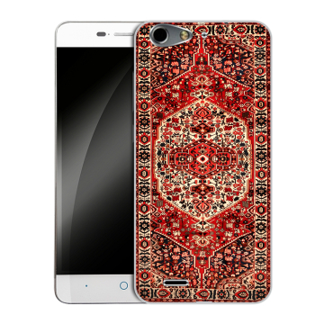 Силиконовый чехол на ZTE Blade L4 с принтом Ковер