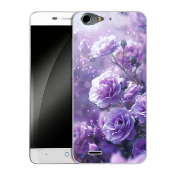 Силиконовый чехол на ZTE Blade L4 с принтом Розы цветы Силиконовый чехол на ZTE Blade L4 с принтом Розы цветы