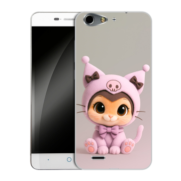 Силиконовый чехол на ZTE Blade L4 с принтом Куроми Kuromi 