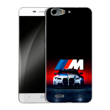 Силиконовый чехол на ZTE Blade L4 с принтом БМВ BMW Силиконовый чехол на ZTE Blade L4 с принтом БМВ BMW