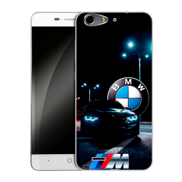 Силиконовый чехол на ZTE Blade L4 с принтом БМВ BMW Силиконовый чехол на ZTE Blade L4 с принтом БМВ BMW