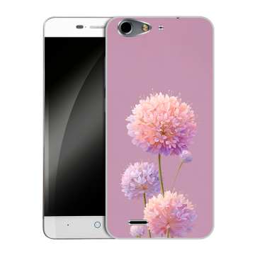 Силиконовый чехол на ZTE Blade L4 с принтом Цветы
