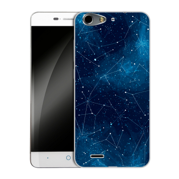 Силиконовый чехол на ZTE Blade L4 с принтом Космос звезды
