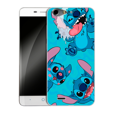 Силиконовый чехол на ZTE Blade L4 с принтом Лило и Стич