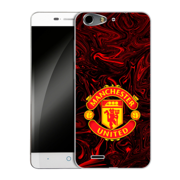 Силиконовый чехол на ZTE Blade L4 с принтом Manchester United