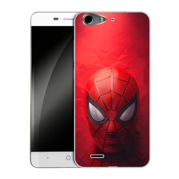 Силиконовый чехол на ZTE Blade L4 с принтом Spiderman Человек паук