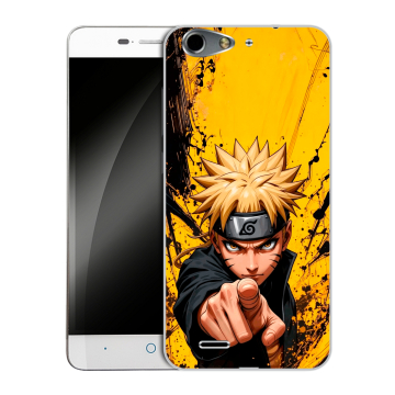 Силиконовый чехол на ZTE Blade L4 с принтом Naruto Наруто