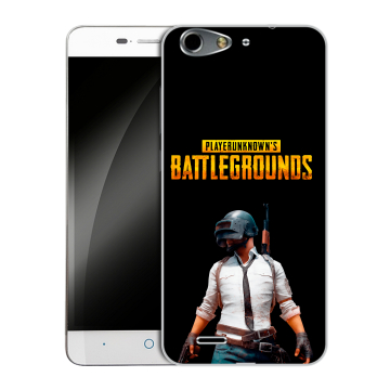 Силиконовый чехол на ZTE Blade L4 с принтом PUGB ПАГБ