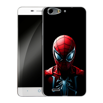 Силиконовый чехол на ZTE Blade L4 с принтом Spiderman Человек паук
