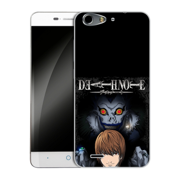 Силиконовый чехол на ZTE Blade L4 с принтом Death note Тетрадь смерти