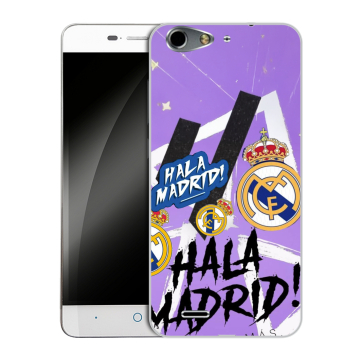 Силиконовый чехол на ZTE Blade L4 с принтом Real Madrid Реал Мадрид