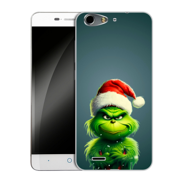 Силиконовый чехол на ZTE Blade L4 с принтом Новый год