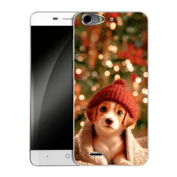 Силиконовый чехол на ZTE Blade L4 с принтом Новый год