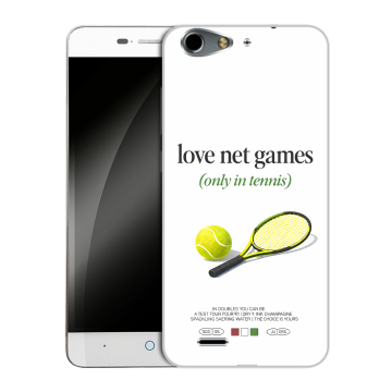 Силиконовый чехол на ZTE Blade L4 с принтом для девочек
