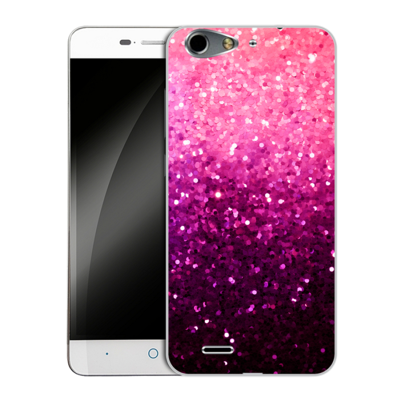 Силиконовый чехол на ZTE Blade L4 с принтом Блестки Силиконовый чехол на ZTE Blade L4 с принтом Блестки