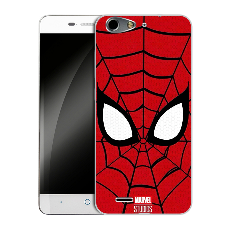 Силиконовый чехол на ZTE Blade L4 с принтом человек паук spiderman Силиконовый чехол на ZTE Blade L4 с принтом человек паук spiderman