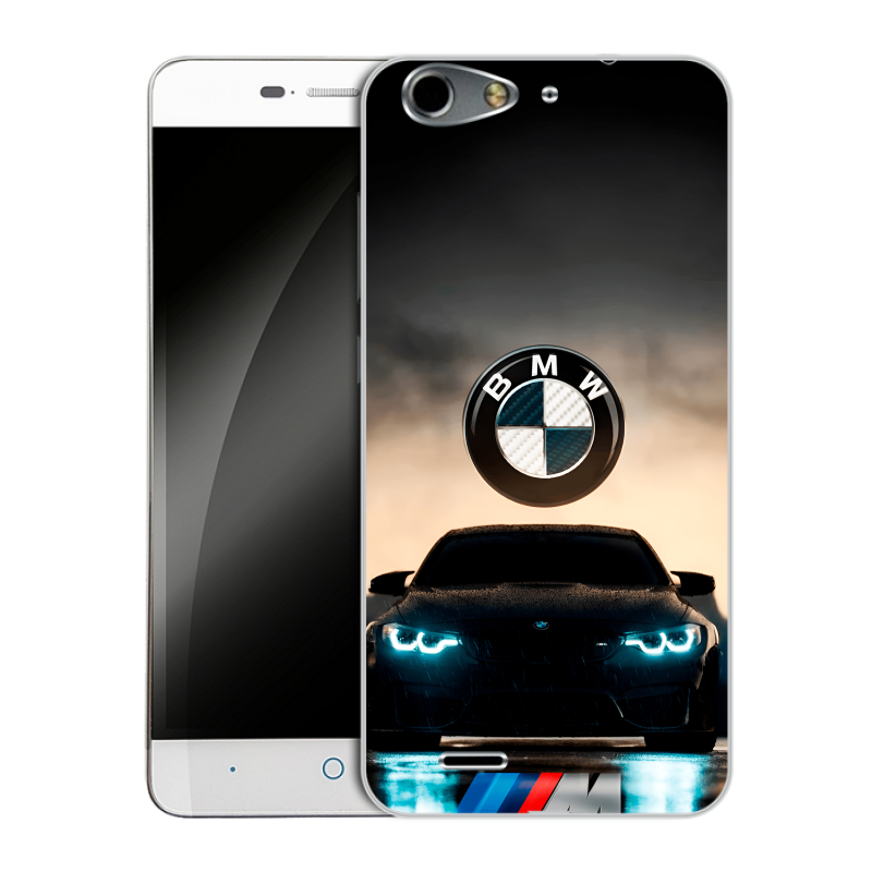 Силиконовый чехол на ZTE Blade L4 с принтом БМВ BMW Силиконовый чехол на ZTE Blade L4 с принтом БМВ BMW